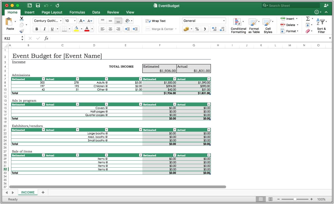Excel Worksheet And Tabs