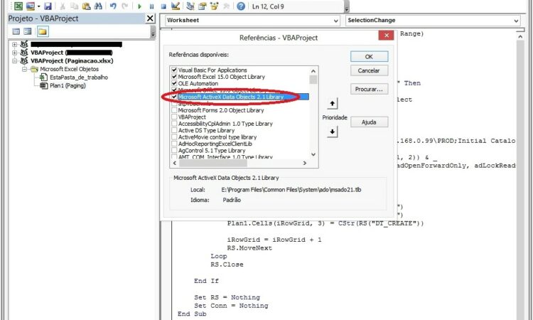 Excel Worksheet Focus Event