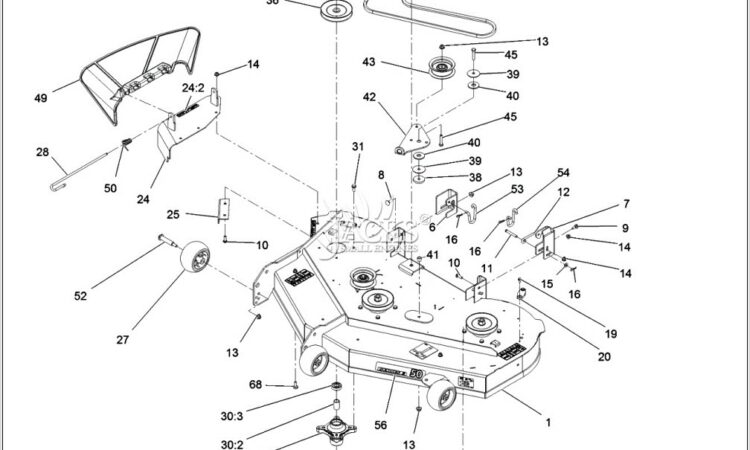 Exmark Quest Deck Belt Diagram