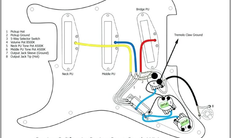 Fender Stratocaster 5 Way Switch Wiring Diagram