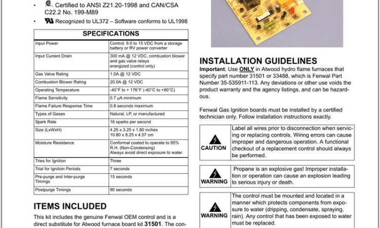 Fenwal Ignition Module Wiring Diagram