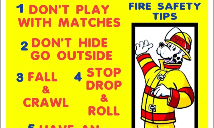 Fire Safety Printables Uk