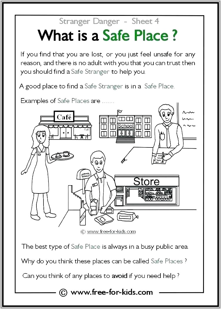 Fire Safety Worksheets Middle School