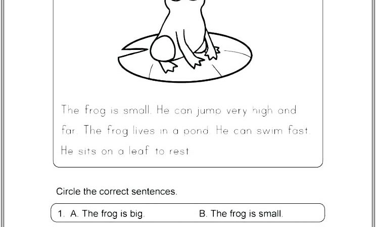 First Grade Labeling Worksheet