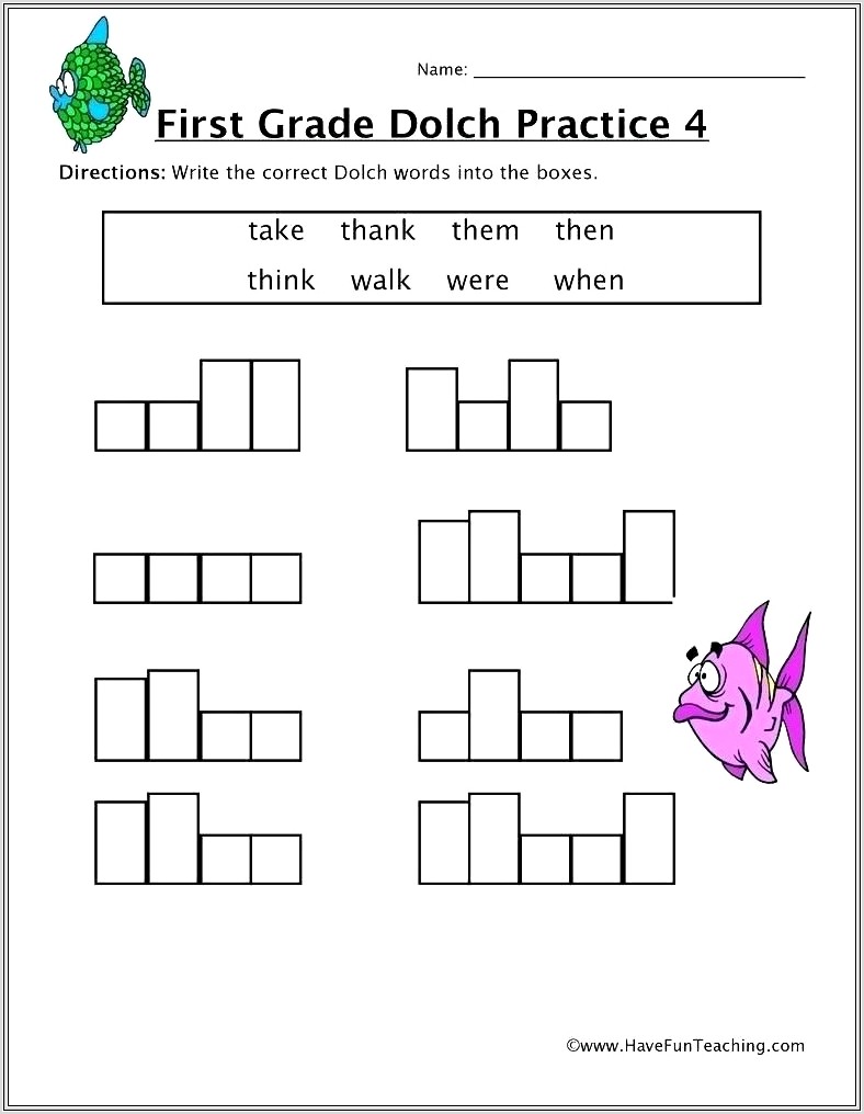 First Grade Math Worksheets Have Fun Teaching
