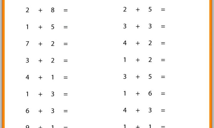 First Grade Math Worksheets On Fractions