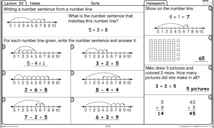 First Grade Multiplication Worksheet