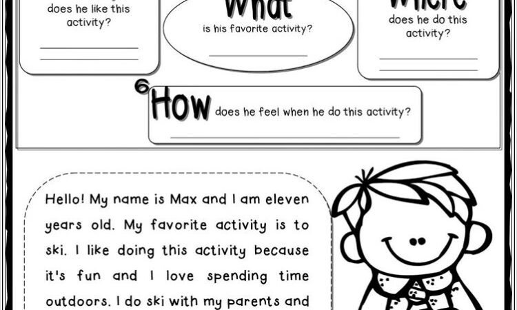 First Grade Question Worksheets