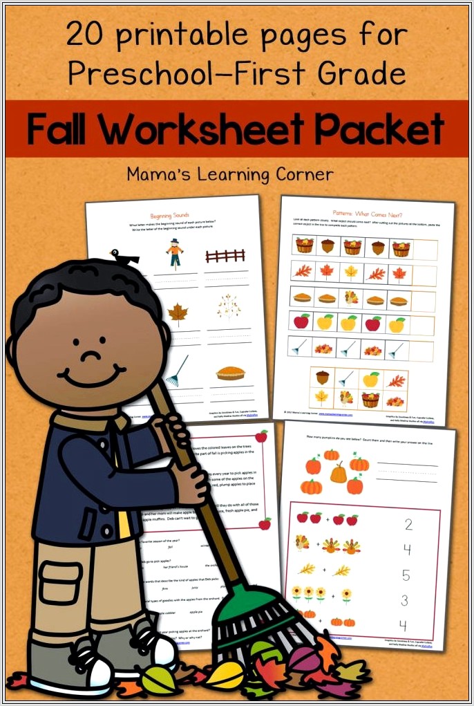 First Grade Worksheet Packets