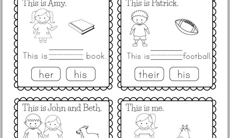 First Grade Worksheets On Possessive Nouns