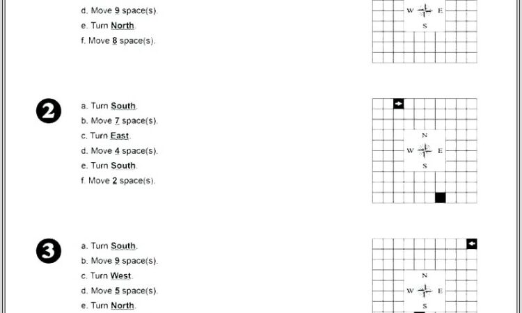 Following Directions Worksheet Second Grade