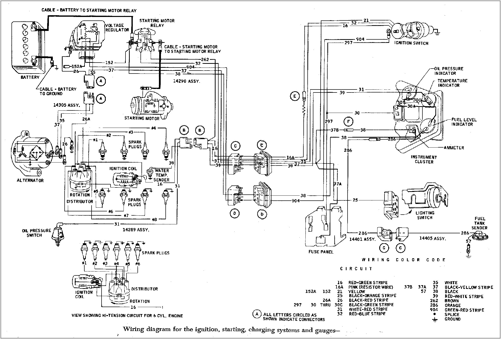 Ford F100 Wiring Diagram