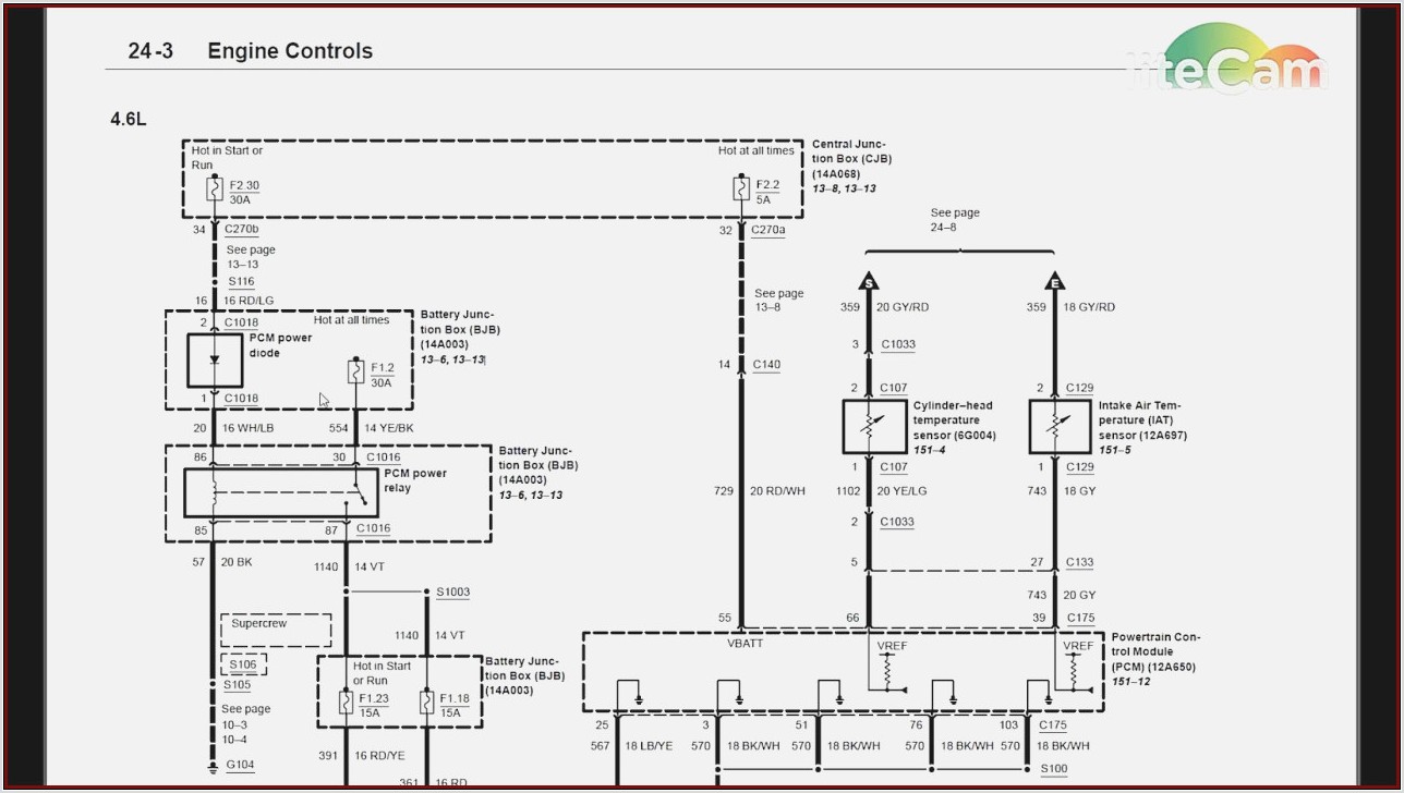 Ford Transit Mk7 Rear Light Wiring Diagram