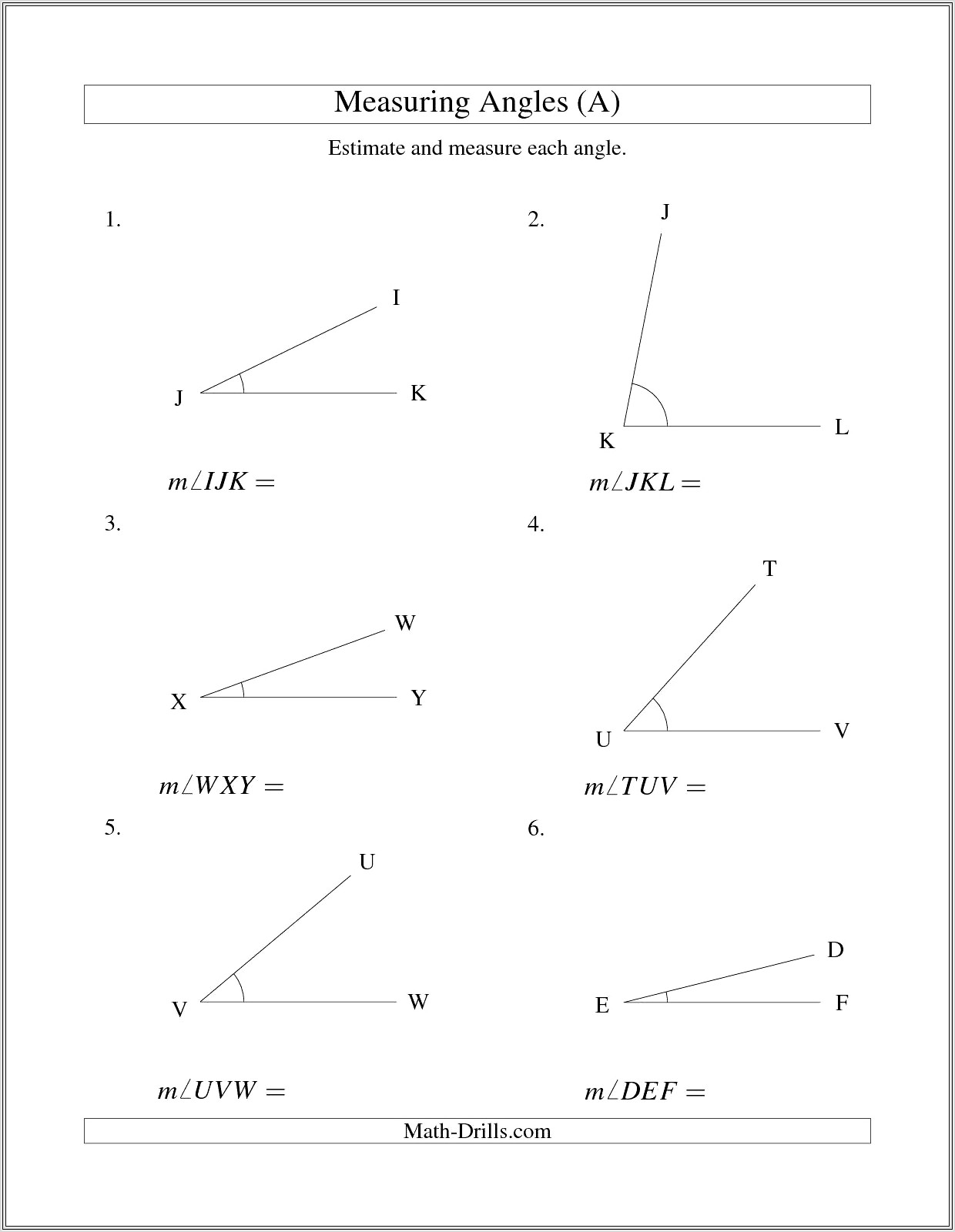 Fourth Grade Math Worksheets Algebra