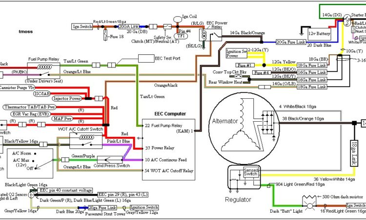 Fox Body Headlight Wiring Diagram