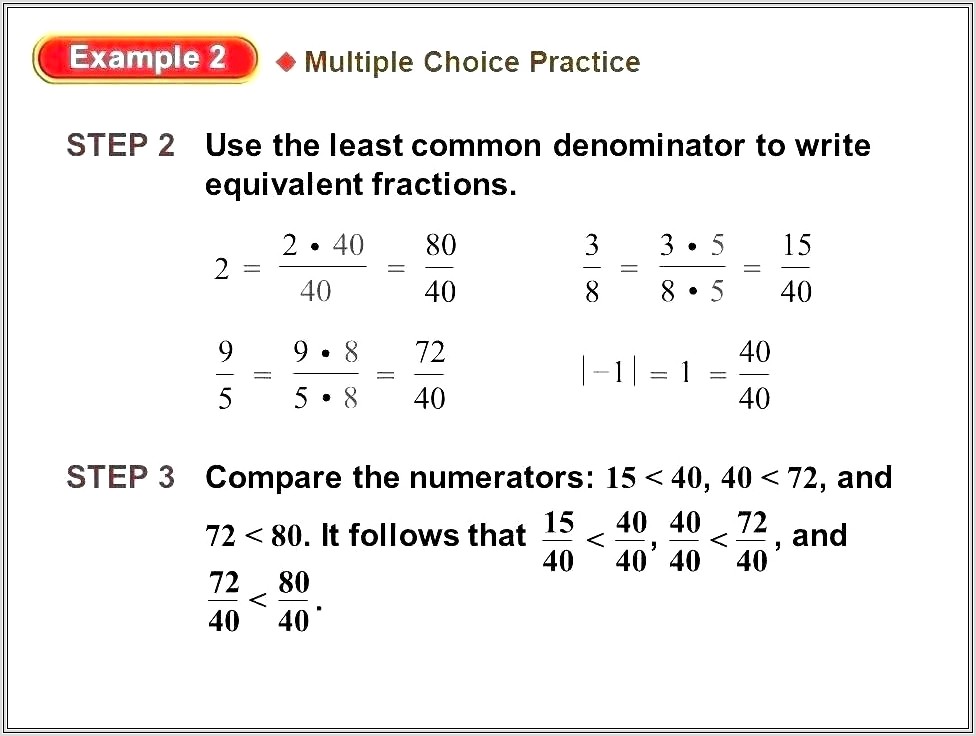 Fractions Worksheets Numerator And Denominator