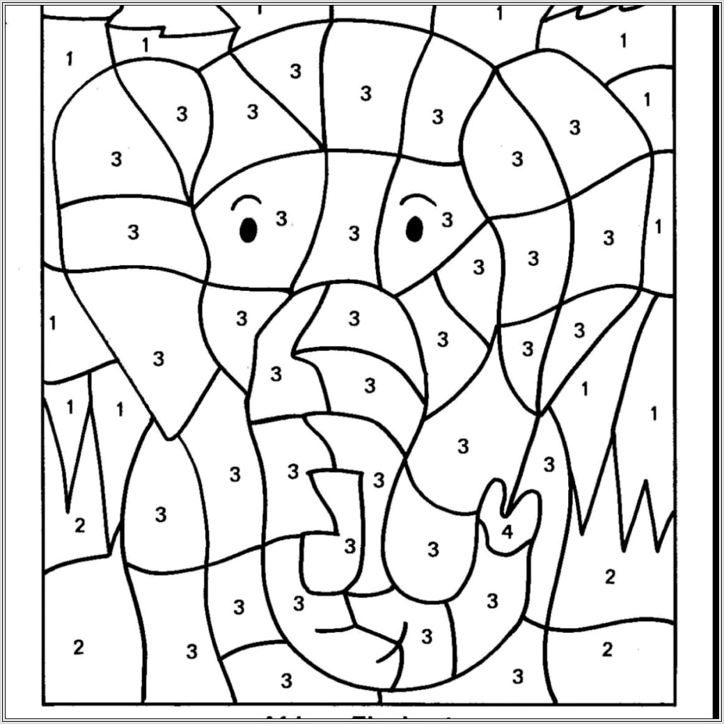 Free Coloring Worksheets For Math