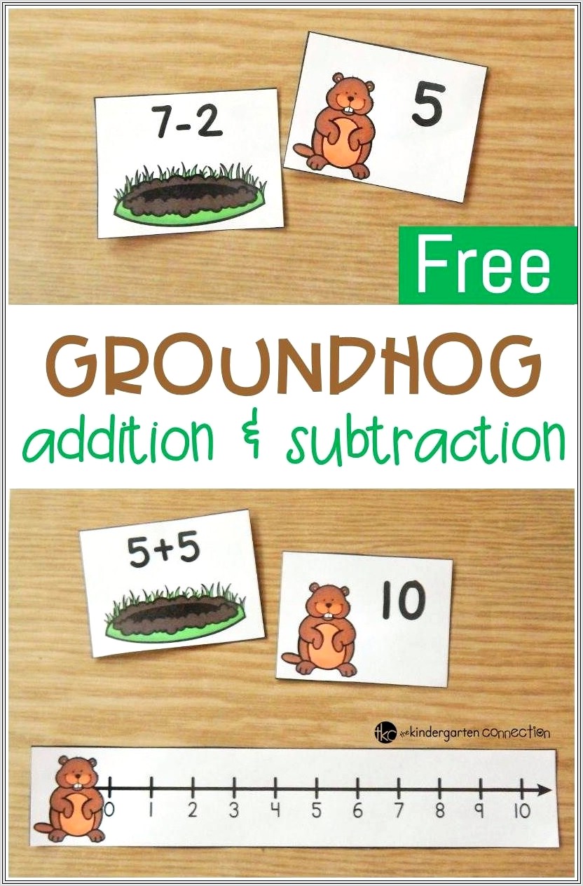 Free Groundhog Day Printables Kindergarten