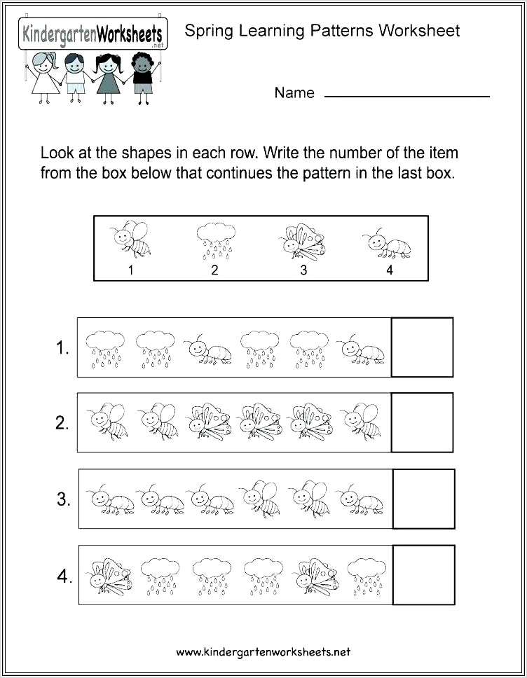 Free Math Worksheets On Number Sequences