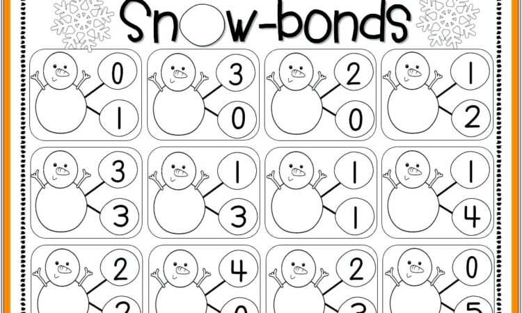 Free Number Bonds Worksheets Math