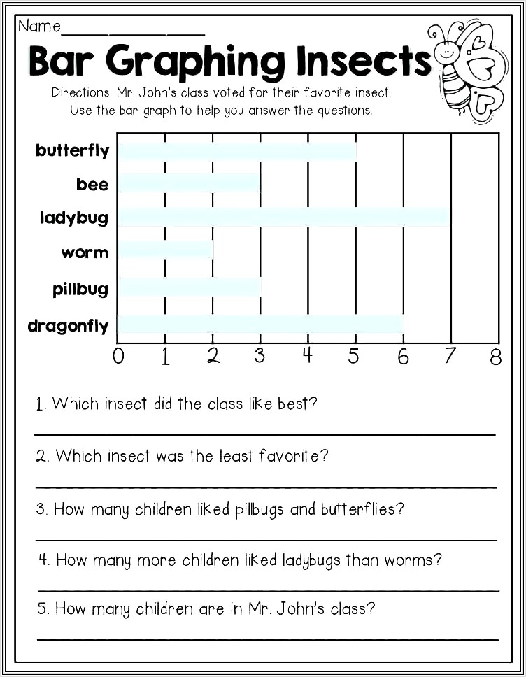 Free Printable 3rd Grade Graphing Worksheets
