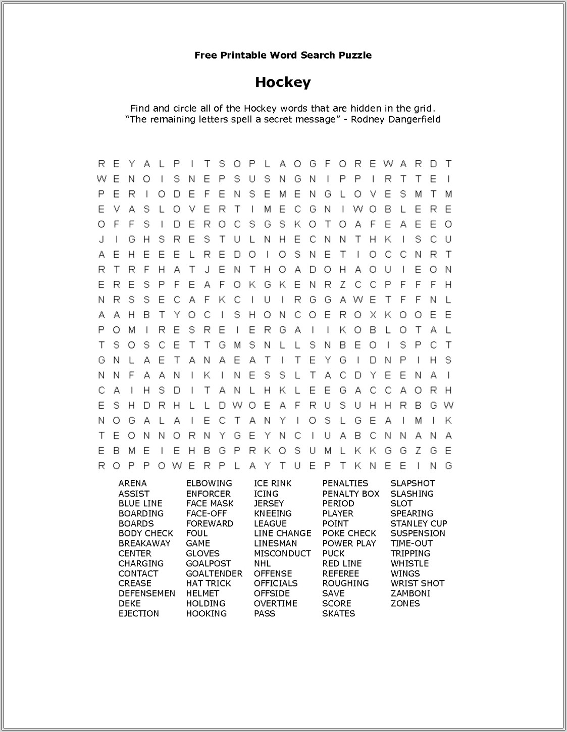 Free Printable Word Searches For Adults Easy