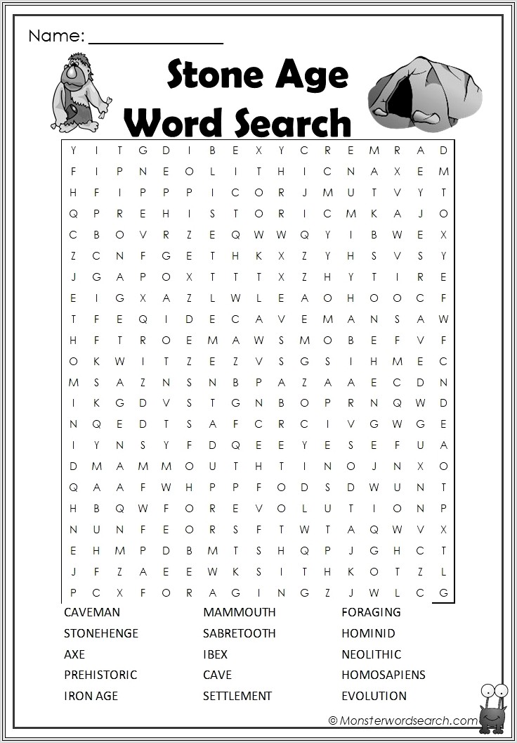 Free Printable Word Searches Ks2