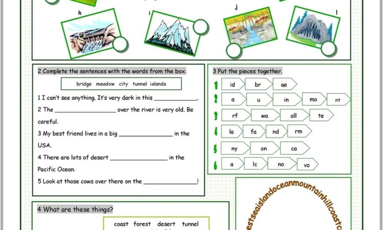 Free Worksheets English Vocabulary