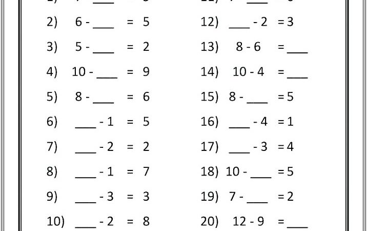 Fun Math Worksheets For Year 5