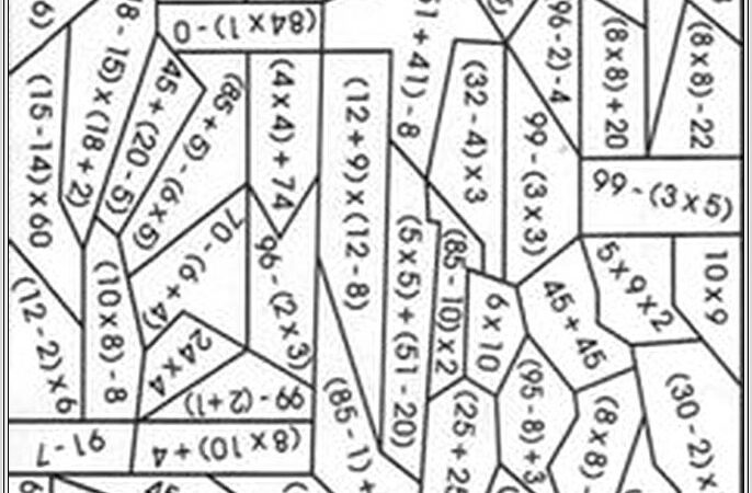 Fun Math Worksheets Multiplication And Division