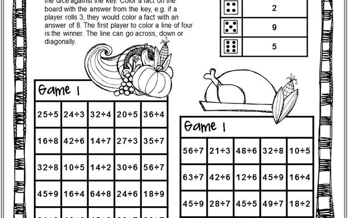 Fun Math Worksheets Year 3