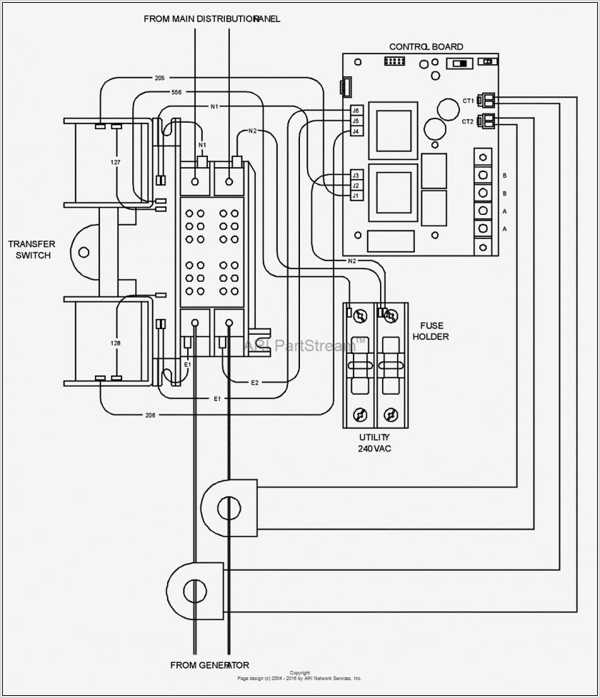 Generac 100 Amp Transfer Switch Wiring Diagram