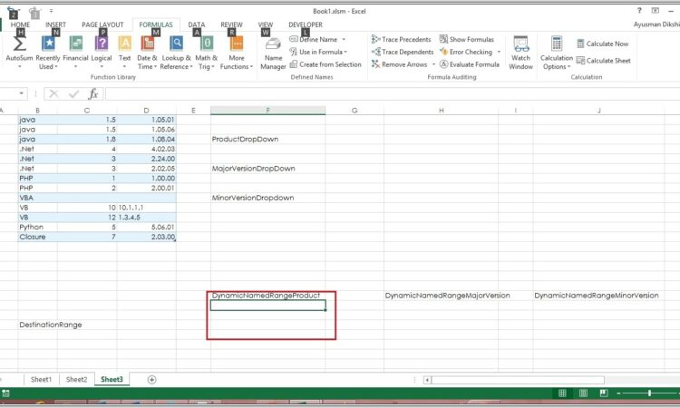 Get Worksheet Name Using Vba