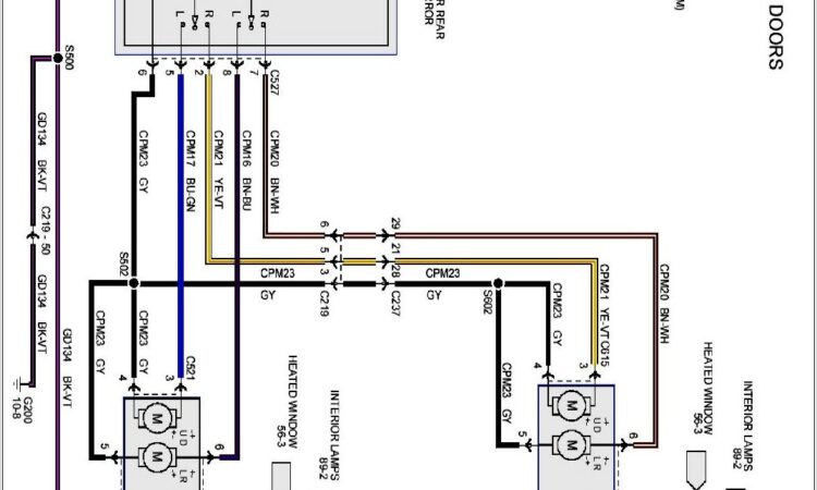 Gm Power Mirror Wiring Diagram