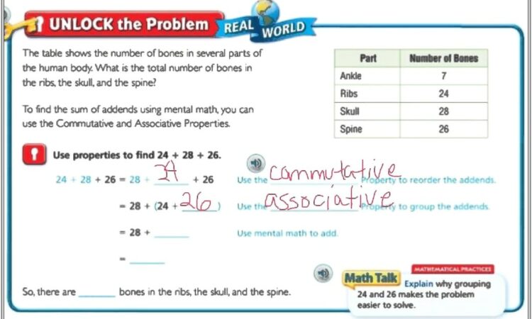 Go Math 3rd Grade Printable Worksheets