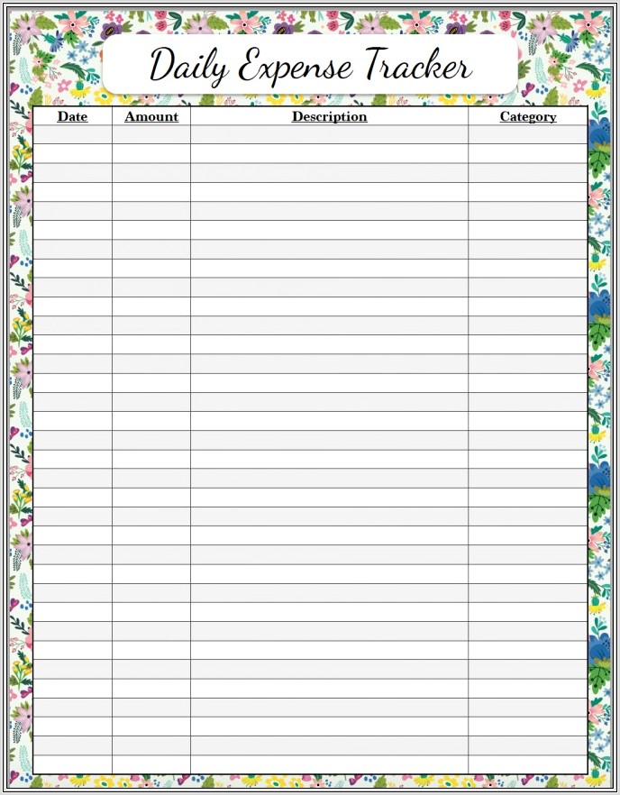 Goal Setting Spreadsheet Excel