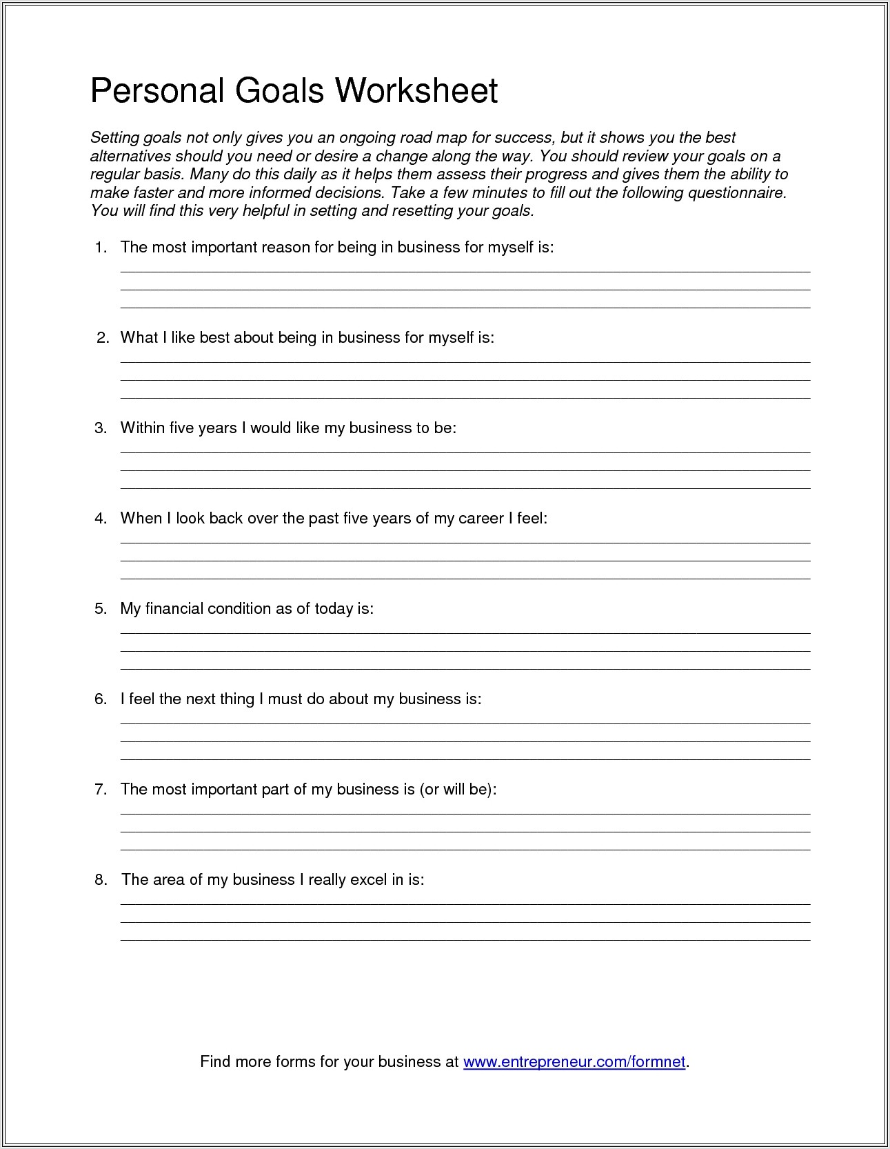 Goal Setting Worksheet For Basketball