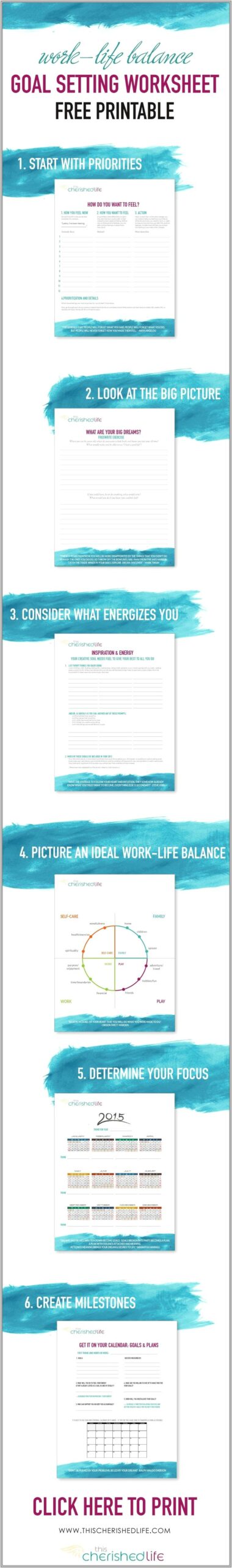 Goal Setting Worksheet For Therapy