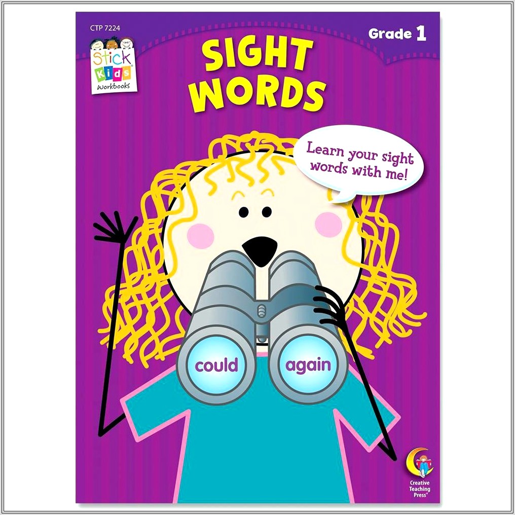 Grade 1 Sight Words Worksheet