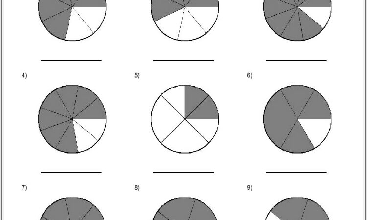 Grade 2 Fractions Worksheet