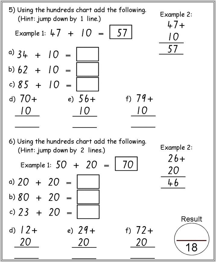 Grade 2 Math Worksheets Australia