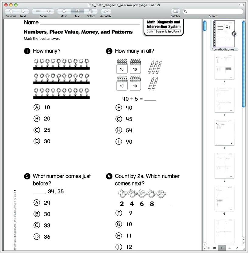 Grade 2 Math Worksheets Online