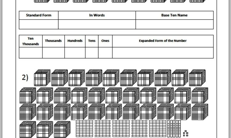 Grade 2 Math Worksheets Place Value