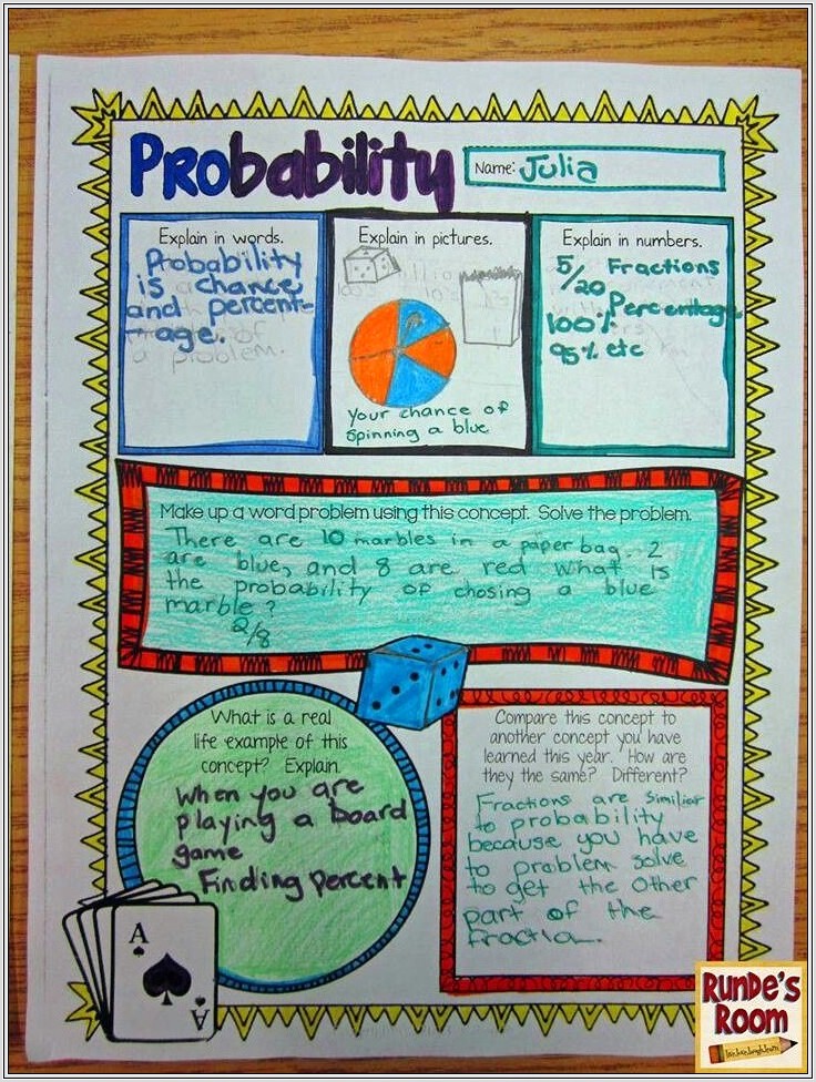Grade 2 Math Worksheets Probability
