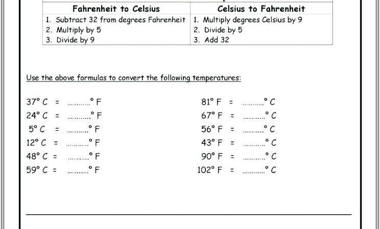 Grade 2 Math Worksheets Temperature