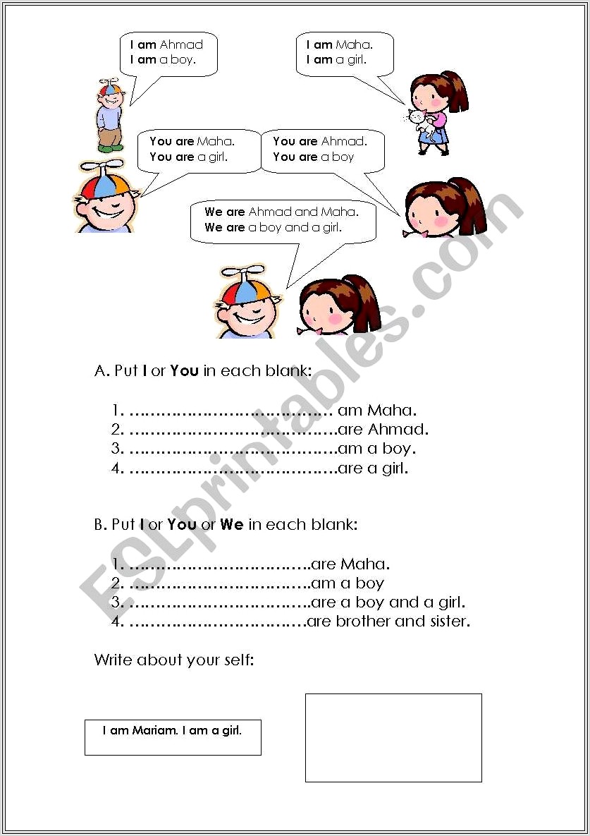 Grade 3 Grammar Worksheet