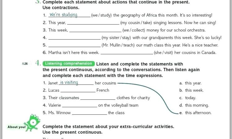 Grade 4 English Worksheets Nouns