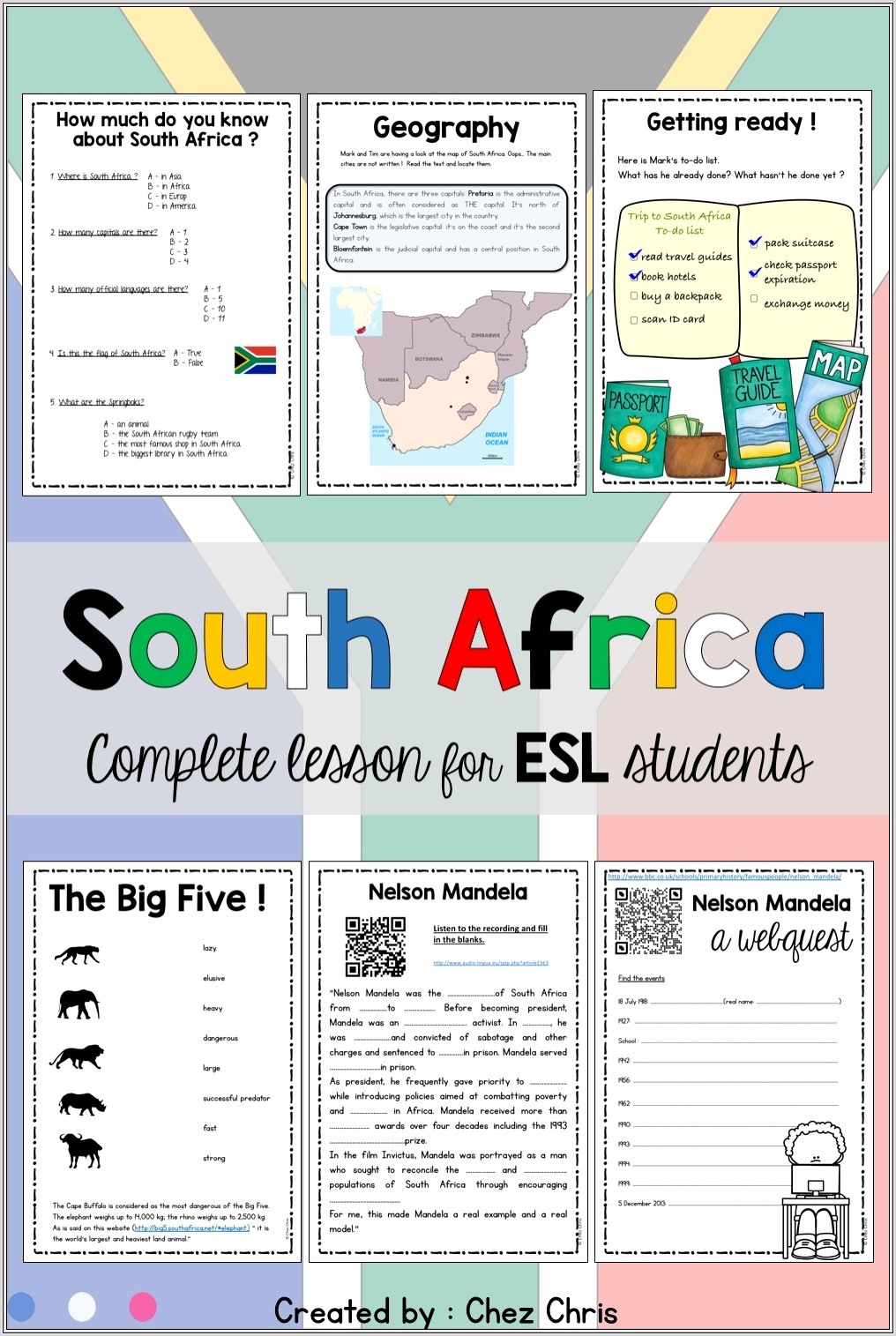 Grade 5 English Language Worksheets South Africa