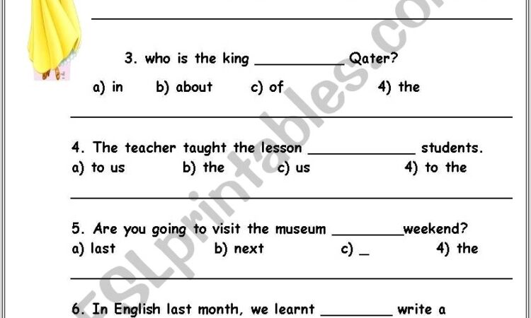 Grade 8 English Worksheets Grammar