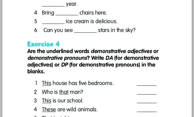 Grade 9 English Worksheets Grammar